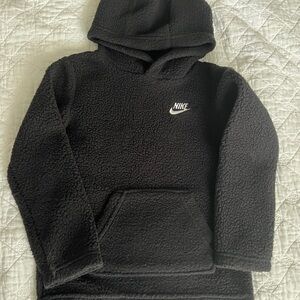 Nike Kids Black Fleece Hoodie - Used